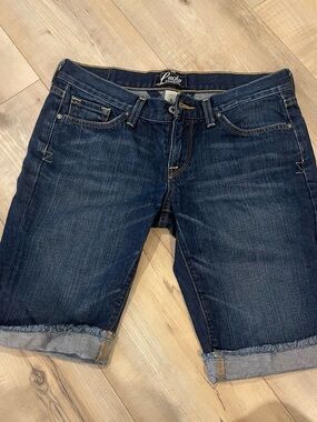 Lucky Brand Dark Blue Denim Women's Shorts 6